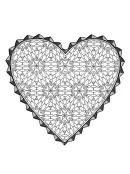 Valentijn hart kleurplaat 41